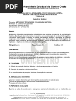 Métodos e Técnicas de Pesquisa Em História Claércio