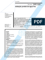 NBR 5626 - 1998 - Instalação Predial De Água Fria.pdf