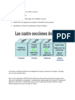 Los 14 Principios Se Agrupan en Cuatro Secciones