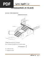 Dimensionamento de Escadas