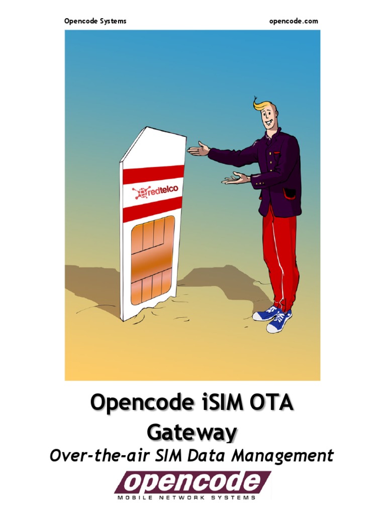 Opencode iSIM OTA Gateway Overview | PDF | Subscriber Identity Module ...