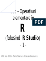08c Operatiuni Elementare in R (Executate in R Studio) - 1