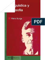 Lingüística y Filosofía - Mario Bunge PDF