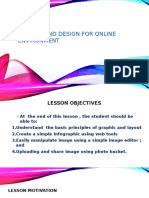 Lesson6: Imaging and Design For Online Environment