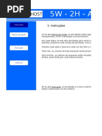 Planilha 5W2H Plano de Acoes Promocionais Uol