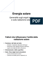 Sole Generalitã  e Posizione