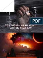 Allah Won't Ask ...