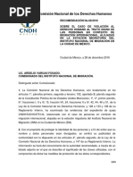 Comisión Nacional de Los Derechos Humanos 68-2016