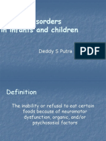 Feeding Disorders - Blok 16