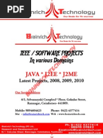 Download Best IEEE Project Titles 2010 - 2011  Brainrich Technology by brainrichtech SN34114141 doc pdf