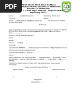 Surat permohonan