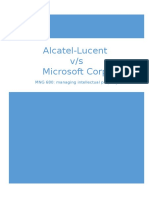Alcatel-Lucent Vs Microsoft