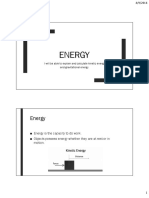 Lesson 2 - Energy