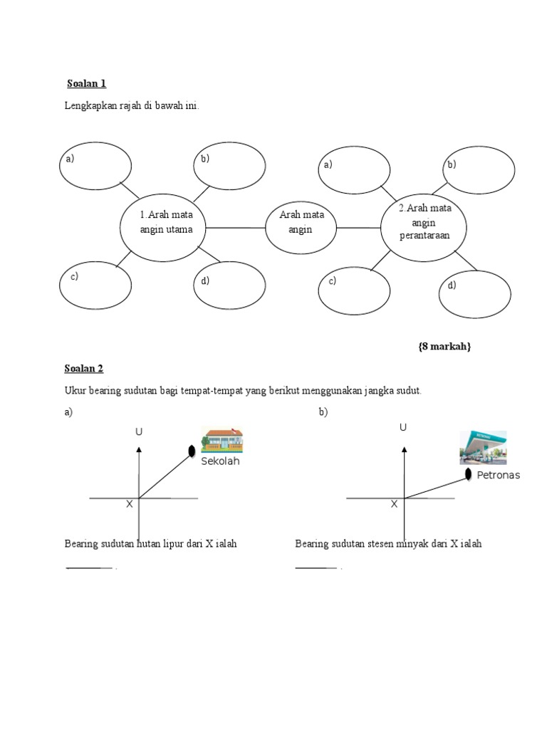 Soalan Geografi Tingkatan 2 Skala Dan Jarak - Contoh Now