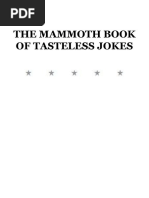 E. Henry Thripshaw - The Mammoth Book of Tasteless Jokes PDF | PDF ...
