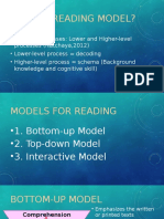 Presentation of Reading Models
