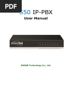 S50 IP PBX User Manual