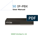 S50 IP PBX User Manual