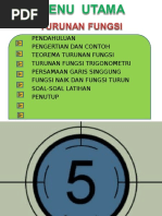 fungsi turunan lengkap