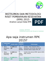 Metodologi RPK 2015