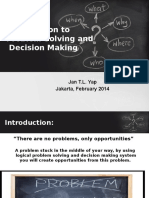 01 Introduction to Problem Solving & Decision Making