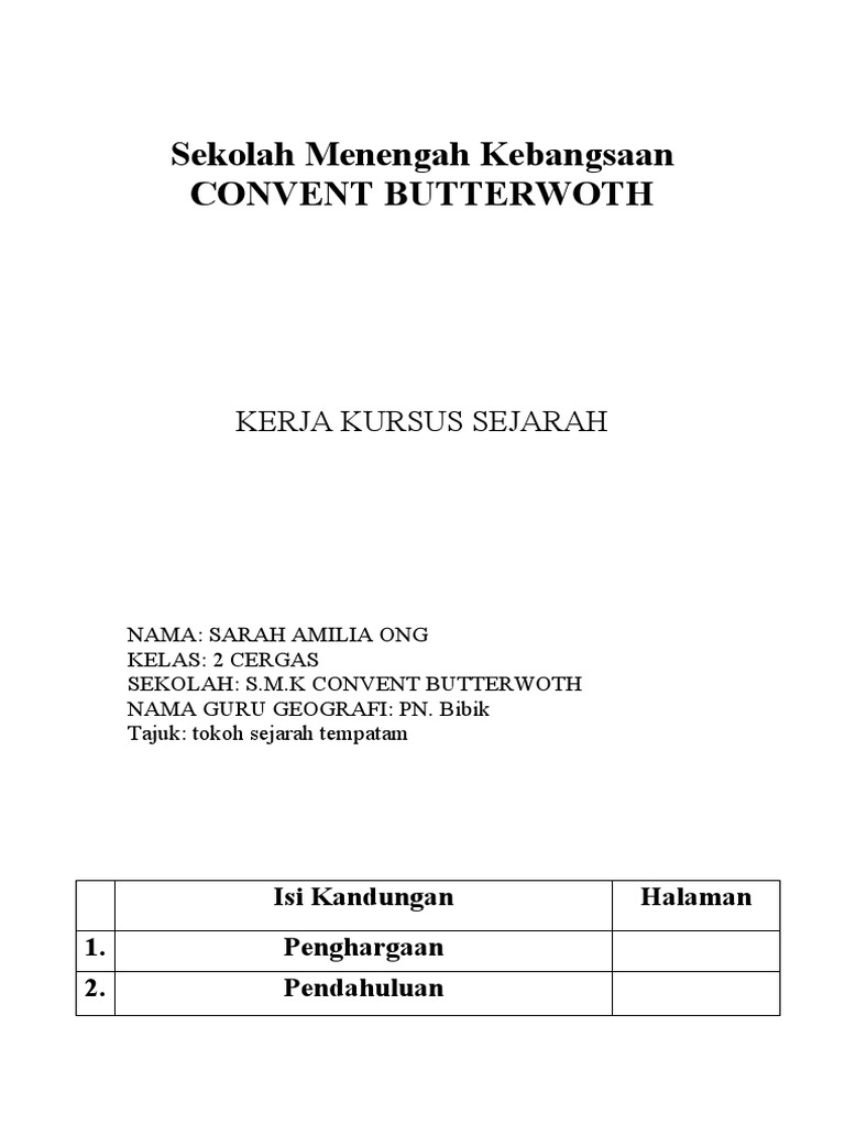 Folio Tingkatan 2 Dr Mahathir Pdf