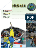 Aprendiendo el deporte del Floorball: LEARN ST ART PL AY