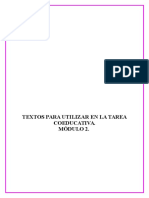 Textos para Utilizar en La Tarea Coeducativa