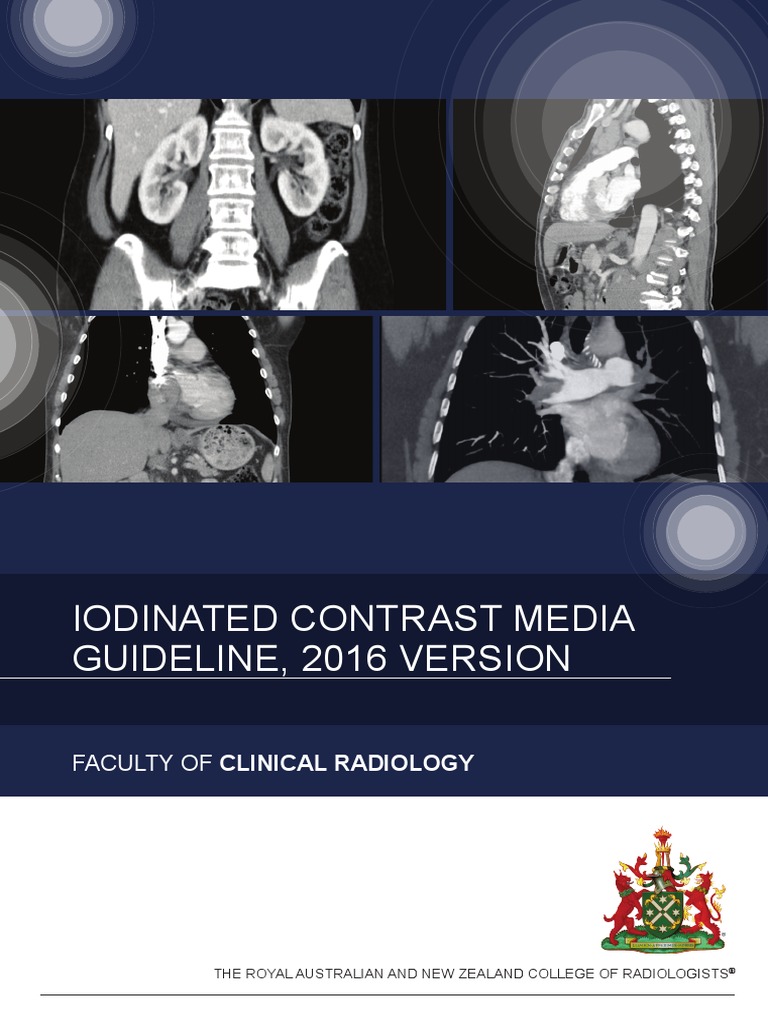 Contrast guidelines, esur guidelines for contrast medium – ICDK