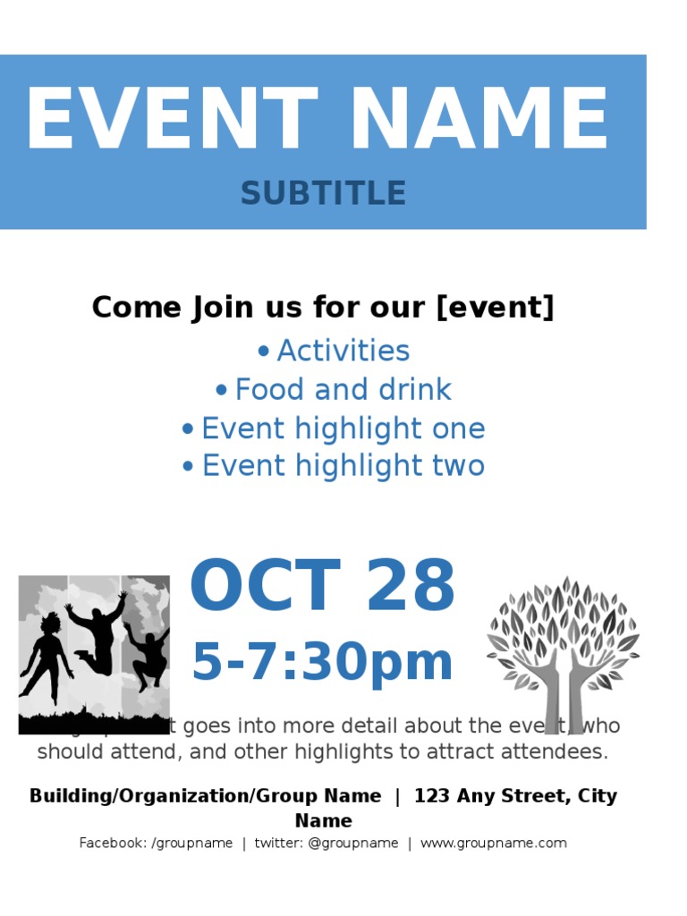 Join Us for Our Exciting Event! | PDF | Computers