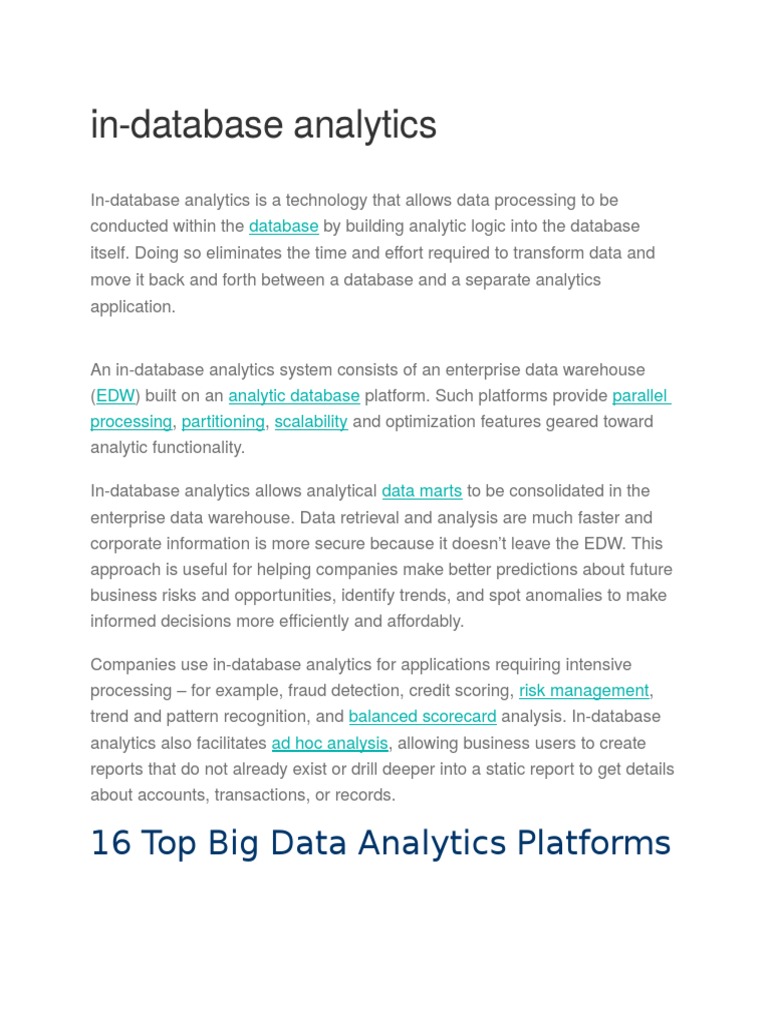 Advance Database Techniques | PDF