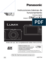 Manual Operacion Panasonic Lumix LX3