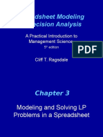 Spreadsheet Modeling & Decision Analysis: A Practical Introduction To Management Science