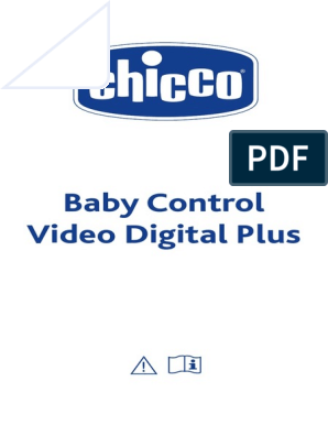 Chicco Baby control vídeo digital top teléfono para bebés supervisión defectuoso 