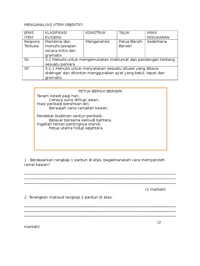 Contoh Surat Anjur Taklimat Pbd