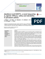 Abediterol (LAS100977), A Novel Long-Acting B - Agonist: Efficacy, Safety and Tolerability in Persistent Asthma