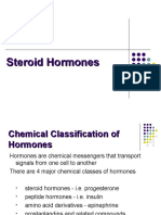 Chemical Classification of Steroid Hormones