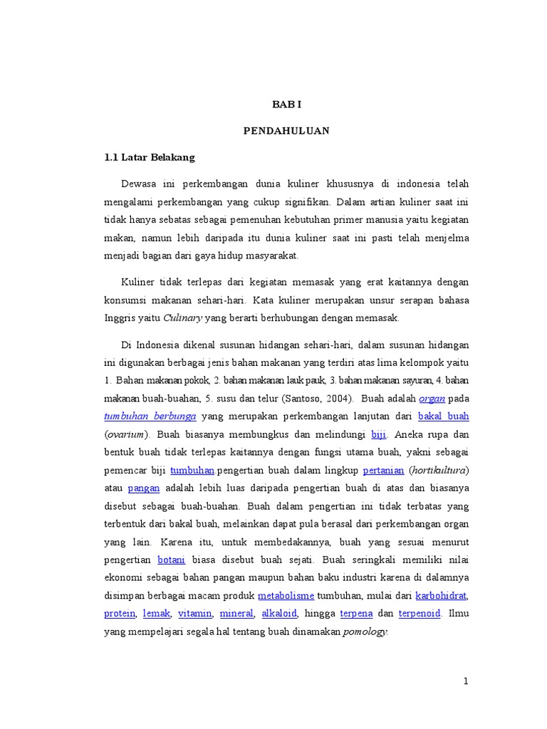 Makalah Gizi Kuliner