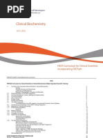 Clinical Biochemistry HSST Curriculum