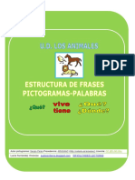 Frases Pictos-Palab S (Animales) + VIVIR+CCL - TENER+OD PDF