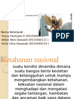 Pendalaman Materi Tentang Pertahanan Nasional