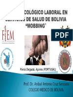 Acoso Psicologico Laboral Persona Salud, Bolivia, Medicina, Álvaro Miguel Carranza Montalvo, Medic, Doctor