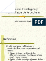 Conciencia Fonologica Profesionales