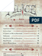 Alice Madness Returns Manuals Portuguese Microsoft XBOX360