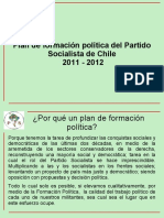 Plan de Formación Política Del Partido Socialista de Chile