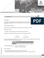 Guía Ejercitación 5 Congruencia de Figuras Planas y Transformaciones Isométricas