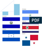 Banderas de Centro America