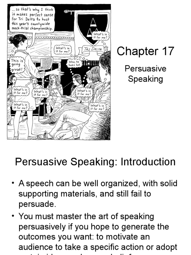 Mastering Persuasive Speaking Techniques | PDF | Audience | Persuasion