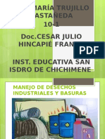 Manejo de Desechos Industriales y Basuras