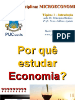 PUC - MICROECONOMIA - 2017.1 - 01 - INTRODUÇÃO